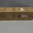 Double Curtain Rod, 1 Inch Gold Long Dual Curtain Rods for Windows 66 to 120 Inch, Decorative Adjustable Heavy Duty Telescopic Spliced Window Treatment Rods for Bedroom Living Room Farmhouse