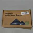 KeaBabies Baby Wrap Carrier - All in 1 Original Baby Carrier Newborn to Toddler Sling, Easy to Wear, Hands Free Bonding, Lightweight, Breathable Infant Wraps (Midnight) (One Size (Pack of 1))