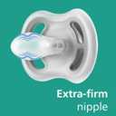 Philips Avent Ultra Air Pacifier - 4 x Light, Breathable Baby Pacifiers for Babies Aged 18 Months Plus, BPA Free with Sterilizer Carry Case, SCF349/23