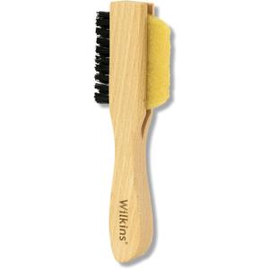 Wilkins Suede Shoe Cleaner Brush - Yellow Rubber Suede Eraser with Soft Bristle Brush for Suede Cleaner and Nubuck Brush