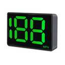 ikasus Car Hud GPS Speedometer Digital Speed Meter with MPH Speed,USB Plug and Play, Head Up Display Driving Direction, OverSpeed Warning for Cars Trucks (AUTO-QA4497X#MPH-WJYQ-07)