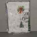 Bencailor 6 Pcs Christmas Kitchen Towels Absorbent Soft Microfiber Farmhouse Dish Towels Sets 16x24inch Winter Christmas Hand Dishcloths for Housewarming Gift(Green, Snow Tree Style)