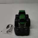 Remote Control Tractor Toys for Kids 3-5, Light Up Monster Trucks Toy for Boys 3,4,5,6,7 Year Old, Toddlers RC Farm Vehicle Toys for Ages 3-7 Years Old, Ideal Birthday Toys Gift for Boys Girls (Green)