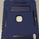 Grifobes Case for iPad Air 13-inch (M3/M2) 2025/2024, Heavy Duty Shockproof Rugged Protective Cover with Pencil Holder/Built-in Stand for i Pad Air 13" (Navy Blue)