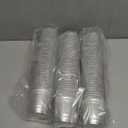 100 Pcs Aluminum Cups Bulk 9 oz Metal Recyclable Aluminum Drinking Cups Disposable and Reusable Cold Drinks Coffee Beers Cup for Outdoor Events Family Gatherings and Festival Party (Silver)