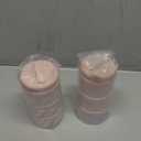 Termichy Stackable Formula Dispenser Portable Milk Powder Container, 2 Pack, Light Pink