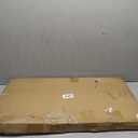 ZJSF Freestanding Dog Fence Indoor, Foldable Dog Gate for Doorways, Stairs or Hallways, Sturdy Wood Extra Wide Pet Gate with Support Feet for The House, Brown, 32 "Height-3 Panels