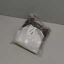 No Hook Shower Curtain with Snap in Liner Set, Red Marble Design, Waterproof Washable Fabric Hotel Shower Curtains for Bathroom Decor with See Through Mesh Top Window 54x80 Inch