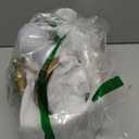 SMARYONG Vintage Battery Operated Wall Sconces Set of Two, with Green Tulip Glass Lampshade, Wireless Rechargeable Battery Powered Wall Light for Bedroom Living Room Bathroom Hallway Home Decor