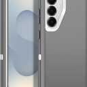 for Samsung Galaxy S25 Case Heavy Duty Protective Case Shockproof Dropproof 3-Layer Full Body Protection [Without Screen Protector] Tough Rugged Case for Galaxy S25,Grey/White