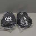 Boxing Pads for Men, Women, & Kids, Leather Focus Mitts for Martial Arts, Boxing Training, Curved Punch Mitts for Karate, Kickboxing,Muay Thai, Taekwondo