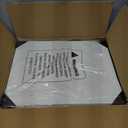 ETELI Side Table 3 Tier End Table Small with Wheels Rolling End Side Table with Storage Shelves White Night Stand for Kitchen Bedroom Bathroom Office Living Room