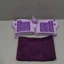 Foot Massager for Plantar Fasciitis Relief, Foot Roller with Massage Ball,Neuropathy Pain Relief Foot Massage,Gift for Adult (Includes Reflexology Chart) (Purple)