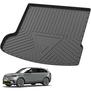 Custom Fit for Cargo Liner Land Rover Range Rover VELAR 2018-2020 - Black TPE All Weather Heavy Duty Waterproof Rear Cargo Tray Trunk Floor Mat Protector