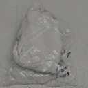 Mexican Shirts Peasant Blouses Cotton Embroidered 3/4 Sleeve Summer V Neck Tunic Bohemian Tops Boho Clothes for Women (Large, White)