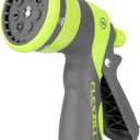Flexzilla Heavy Duty 7-Pattern Adjustable Pistol Grip Garden Hose Nozzle Sprayer with Multiple Spray Settings & Durable Design