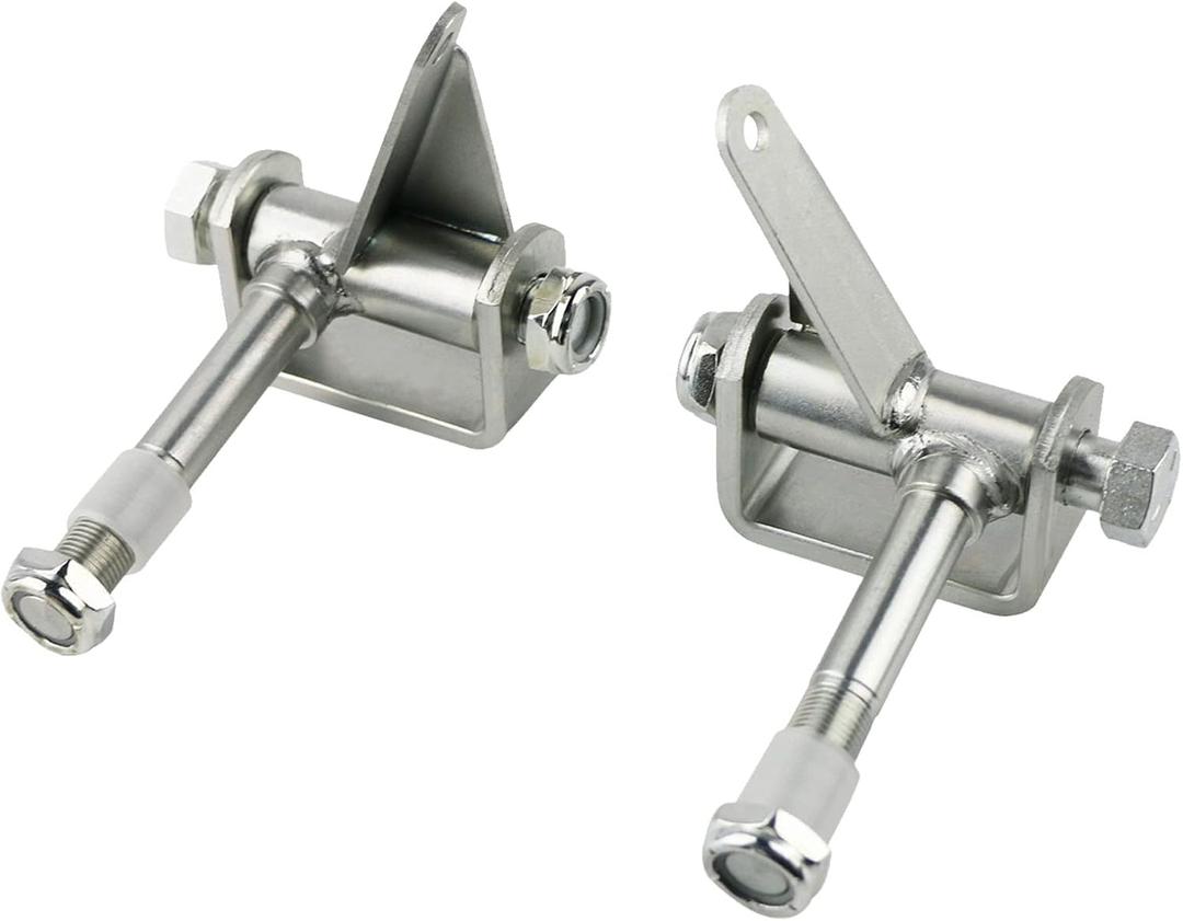 PACEWALKER Steering Spindle Bracket Set 5/8" Axle Kingpin 4-1/2" Long for Go Kart 212cc 196cc 6.5hp 13hp 15hp 420cc 301cc Manco Azusa Yerf-Dog Right and Left