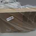 Key Holder for Wall, Mail Organizer Wall Mount with Key Hooks and Wallet Holder, Sunglasses Storage and Dog Leash Hanger, Decorative with 4 Double Hooks and Chalkboard (Brown)