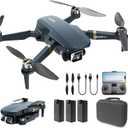 4K WIFI Drones with Camera for Beginners & Adults 2650ft Control, 84 Mins Endurance, Brushless Motors, Foldable Quadcopter