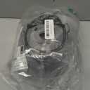 Kids Bike Helmet, Adjustable Toddler Youth Helmet with Detachable Visor & LED Light for Boys Girls Ages 2-14, Multi-Sport Helmet for Cycling Scooter Skating, 2 Sizes (50cm-57cm/19.7''-22.4'', Matte Black)