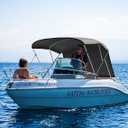 3 Bow Bimini Tops for Boats Cover (3 Bow 6'L x 46" H x 79"-84" W)