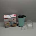 Dash Fresh Pop Popcorn Maker - Oil-Free, Air Popcorn Popper - With Measuring Cup & Recipe Guide - Perfect for Movie Nights - 16 Cups, Aqua