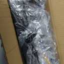 SNTD Dish Drying Rack - Extendable Dish Rack, Large Sink Drying Dish Drainer for Kitchen Counter, Stainless Steel Dish Strainer with Utensil Holder (Black)