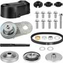 Torque Converter 30 Series Mini Bike 2-7Hp Go Kart CVT Clutch 3/4 inch 10T #40/41/420&12T #35 Chain Drive Belt Pulley for Predator 212cc, Manco Comet TAV2 Mini Bike Engine Replace for 219552A 218353A