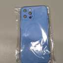 for iPhone 12 Pro Max Case Glitter Compatible with Magsafe, Girly Cute Sparkly Magnetic Mag Safe Pretty Phone Case for Women, Bedazzled Bling Sparkle Slim Bright Silicone Rubber, Light Blue