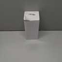 20 oz Stainless Steel Vacuum Insulated Tumbler with double-wall, lid, straw, and straw brush suitable mug for travel, coffee, juice, or water. (White)