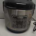 AROMA Digital Rice Cooker, 4-Cup (Uncooked) / 8-Cup (Cooked), Steamer, Grain Cooker, Multicooker, 2 Qt, Stainless Steel Exterior, ARC-914SBD