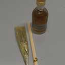 MIZZEO Reed Diffuser Set, White Jasmine 6.76 fl oz Highly Scented Room Diffuser Home Fragrance Essential Oil Reed Flower Diffuser, House Bedroom Office Decor & Gifts