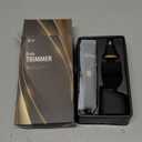 Electric Razor for Men, IPX7 Waterproof Versatile Shaver for Temple, Groin, Nose, Ear Hairs, Beard, Body Hair Trimmer for Men, Painless Grooming Kit with 2 Replaceable Ceramic Blade Heads