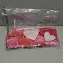 Valentines Day Table Runner, Embroidered Sweet Red Love Heart Table Runners, for Mothers Day, Wedding Anniversary, Marriage Proposals, Engagements, Romantic Events Parties Decoration (14 59 inch)