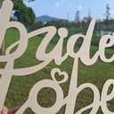 Bride to be Chair Sign,Bride to Be Party Decorations For Chair, Bridal Shower Chair Sign, Hanging Wall Decor for Bachelorette Engagement Wedding Bridal Shower Party Supplies