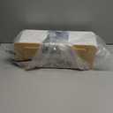 2 Pack Large Cable Management Box  Wooden Style Cord Organizer and Cover for TV Wires, Computer, Router, USB Hub and Under Desk Power Strip  Safe ABS Material and Baby-Pets Proof Lock (White)