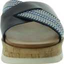 Earth Women's Finale Slide Sandal (6.5, Blue)