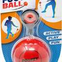 blue orange Soccer Ball Foot Fidget, Sport Toy, Solo Active Play, Special Needs Ball, Stress Ball, Kick Practice Training Workout for Football, Soccer Players, FootzyBall Games