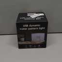 Northern Lights Projector Rechargeable,Mood Lighting Ambient Lighting Ocean Wave Projector with 16 Colors and Dynamic Ripple Effect for Living Room Bedroom Decor - Cordless 5.1"