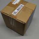 Clear Plant Nursery Pots Acrylic Orchid Pots with Drainage Holes and Tray Transparent Planter for Indoor Plants, Succulents, Herb, Flowers and Cactus Decorative(8 Inches,Circle)