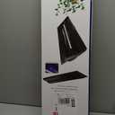 Aqueon LED Deluxe Fish Tank Aquarium Full Hood, Black, 30 Inch