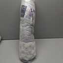 Nicole Miller New York PET Kendall Fluted Geo Cozy Couch Protector Pet Bed, Cozy & Calming, Non-Slip Bottom, Machine Washable, Grey, Large 40"x23"x4"