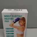 CAMECO Heating Pad for Wrist Pain Relief, Heated Wrist Wrap for Carpal Tunnel, 10-90Min Timer