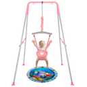 Baby Jumper with Stand for 6-24 Months, Baby Exerciser for Active Babies