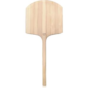 New Star Foodservice 50356 Restaurant-Grade Wooden Pizza Peel, 18" L x 18" W Plate, with 24" L Wooden Handle, 42" Overall Length