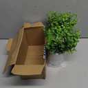 Velener 2 Pcs Small Fake Plants Eucalyptus, Artificial Plants Indoor for Shelf, Potted Eucalyptus Plants for Home/Bathroom/Pottery Barn/Desk/Farmhouse/Coffee Table Decor (Sage Green)