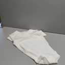 MANGOPOP Women's Round Neck Short Sleeve Bodysuit T Shirts Basic Bodysuit Tops (X-Large)