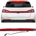 Third Brake Light Compatible with 2016 2017 2018 Lincoln MKX, 3rd Brake Light with Bulbs and Harness, LED High Mount Stop Light Replace FA1Z-13A613-AB FA1Z13A613AB