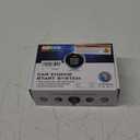 BANVIE Car Keyless Entry Security Alarm System + Remote Engine Starter + Push to Start Stop Ignition Kit Button (1.without siren)