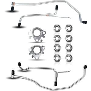 926-186 926-187 Turbo Coolant Line Kit Driver & Passenger Side for 2011 2012 2013 2014 2015 2016 Ford F150, 2015-2021 Transit 150/250/350/350 HD, 2015-2017 Ford Expedition, Lincoln Navigator